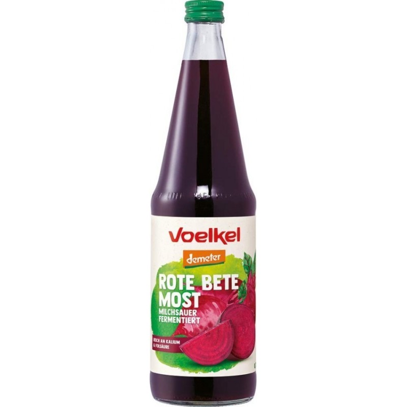 Suc BIO de Sfecla Rosie Lacto-fermentat, 700 ml, Voelkel