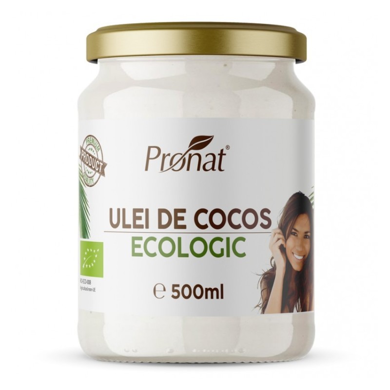Ulei de Cocos RBD BIO, 500 ml, Pronat