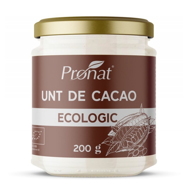 Unt de Cacao BIO, 200 g, Pronat