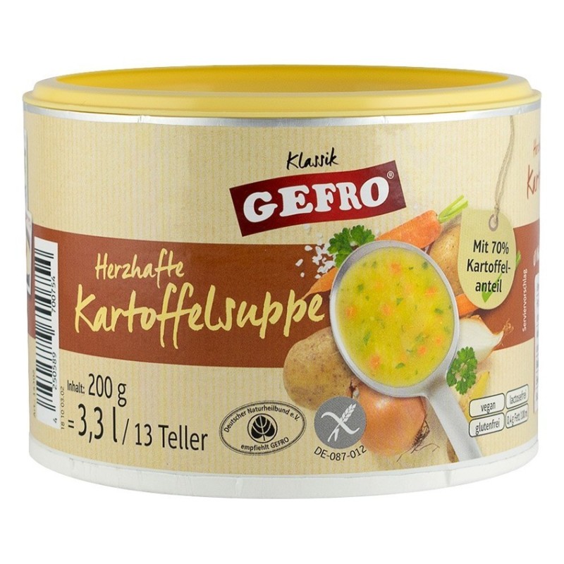 Supa Consistenta de Cartofi, 200 g, Gefro