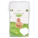 Dischete Patrate Baby din Bumbac Organic, 60 Buc, Organyc
