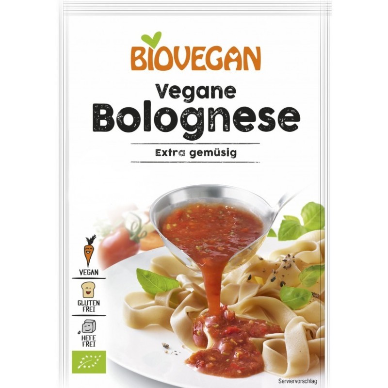 Sos BIO Bolognese, Vegan,  33 g, Biovegan