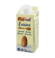 Crema Vegetala Bio din Migdale, pentru Gatit, 200 ml Ecomil Cuisine