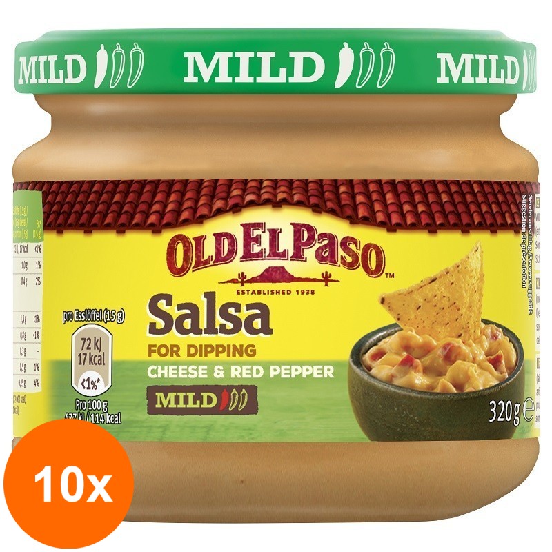 Set 10 x Dip Salsa Branza Old El Paso, 320 g