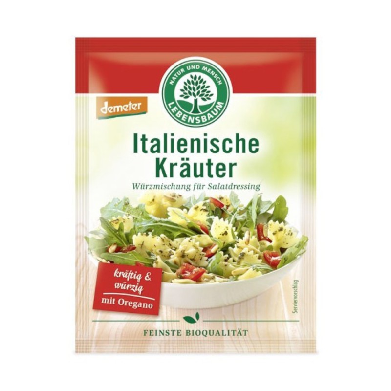 Amestec BIO de Condimente pentru Salata Italiana, 3 x 5 g, Lebensbaum