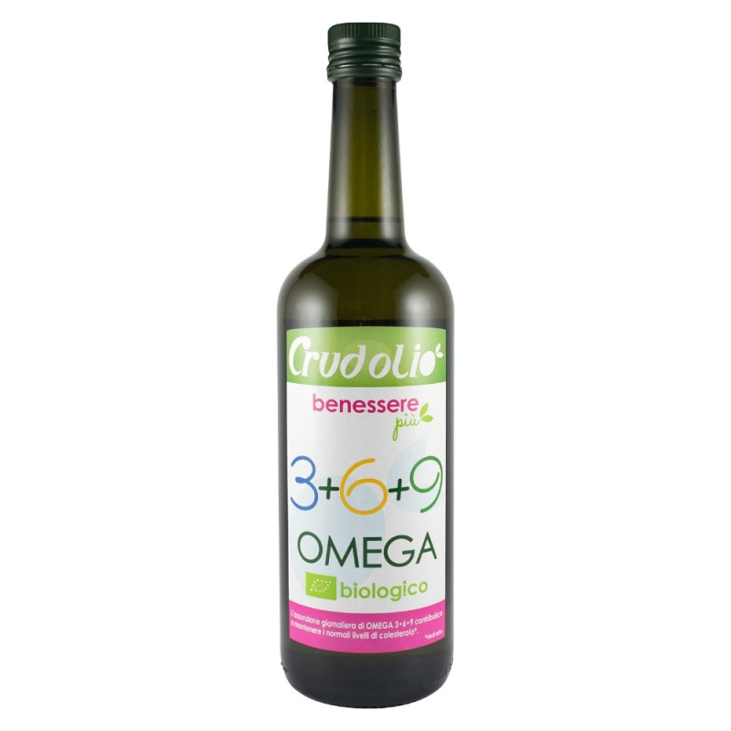 Ulei Bio Omega 3+6+9, 750 ml Crudolio