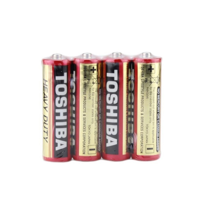 Baterii TOSHIBA R06 AA, Blister 4 Bucati