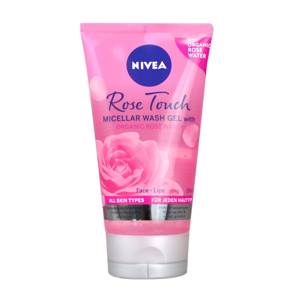 Gel de Curatare Nivea Rose Touch cu Apa de Trandafiri, 150 ml