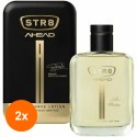 Set 2 x After Shave Str8 Ahead 100 ml New