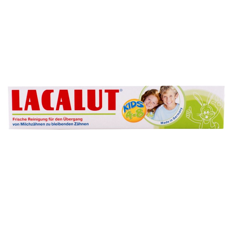 Pasta de Dinti Lacalut Kids, 4-8 ani, 50 ml