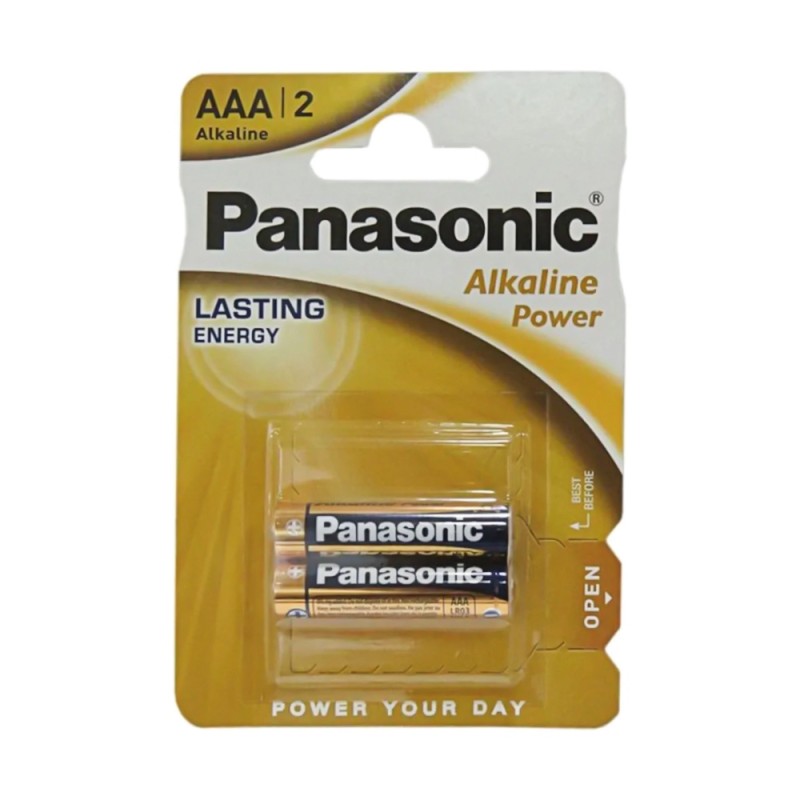 Baterii Panasonic Alkaline R3, Blister 2 Bucati