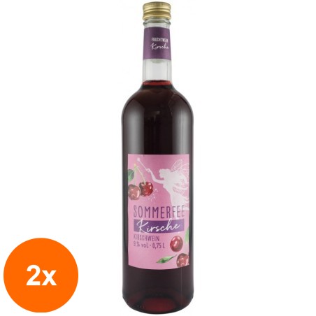Set 2 x Vin de Cirese, 0.75 l, Bavaria Waldfrucht...