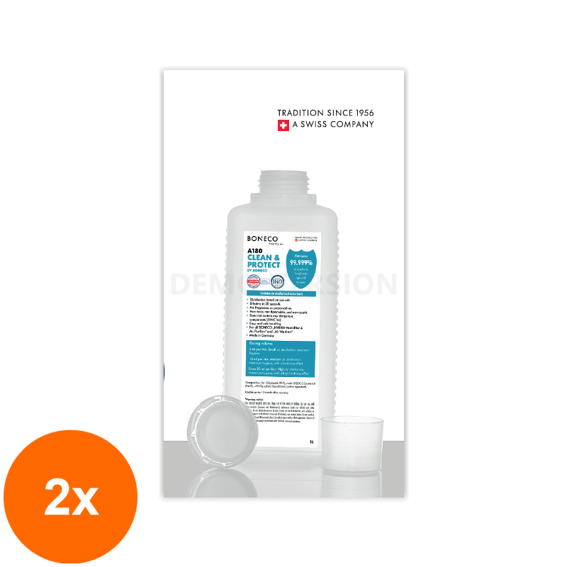 Set 2 x Dezinfectant Clean & Protect, Boneco, 1000 ml