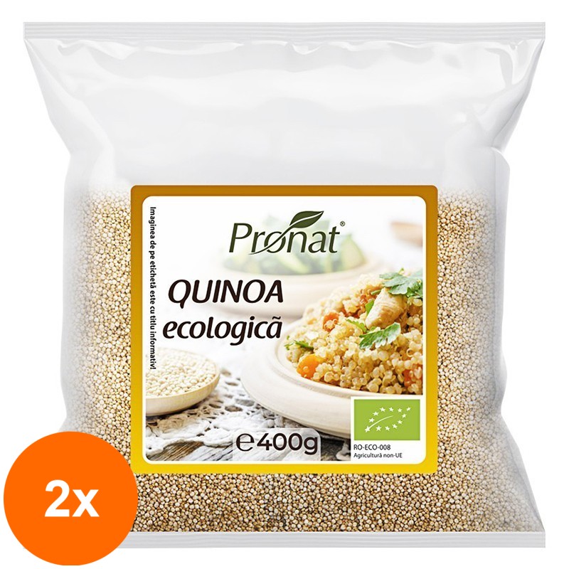 Set 2 x Quinoa Bio, 400 g