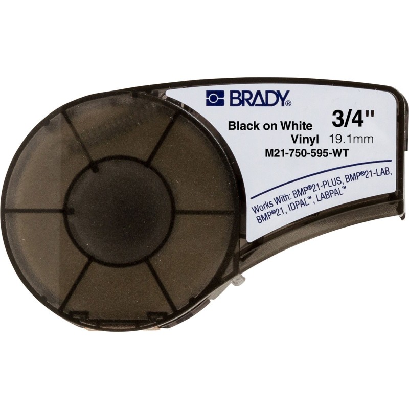 Banda Brady 19.05mm x 6.4m Alb M21-750-595-WT, 142797