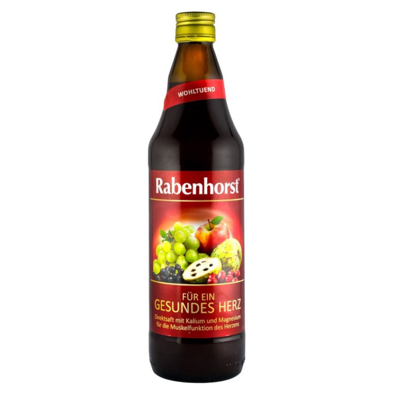 Suc Pur de Fructe, „pentru o Inima Sanatoasa” 0.75 l Rabenhorst