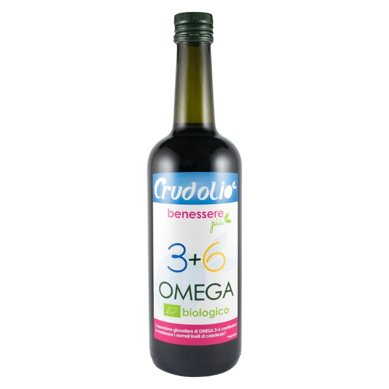 Ulei Bio Omega 3+6, 750 ml Crudolio