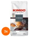 Set 3 X Cafea Boabe Aroma Intenso, Kimbo, 1 kg