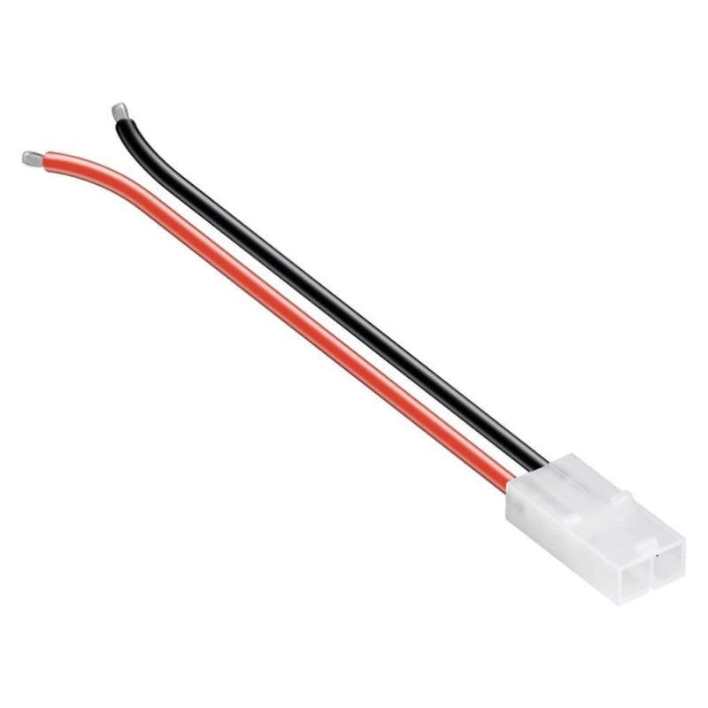 Cablu Conectare Acumulator, Tamiya Tata,  Rosu / Negru, 0.14m, 1.5mm2, Goobay