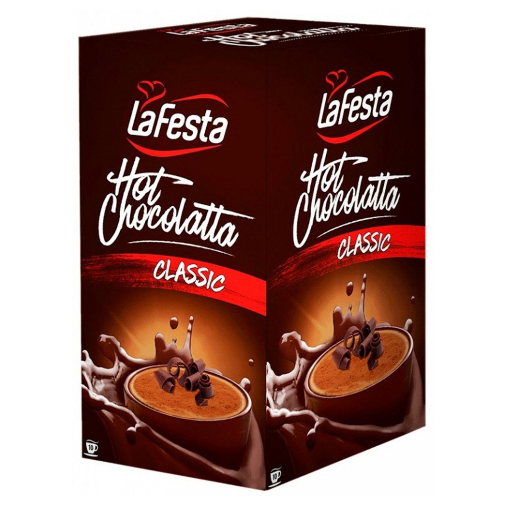 Ciocolata Calda La Festa, 10 x 25 g
