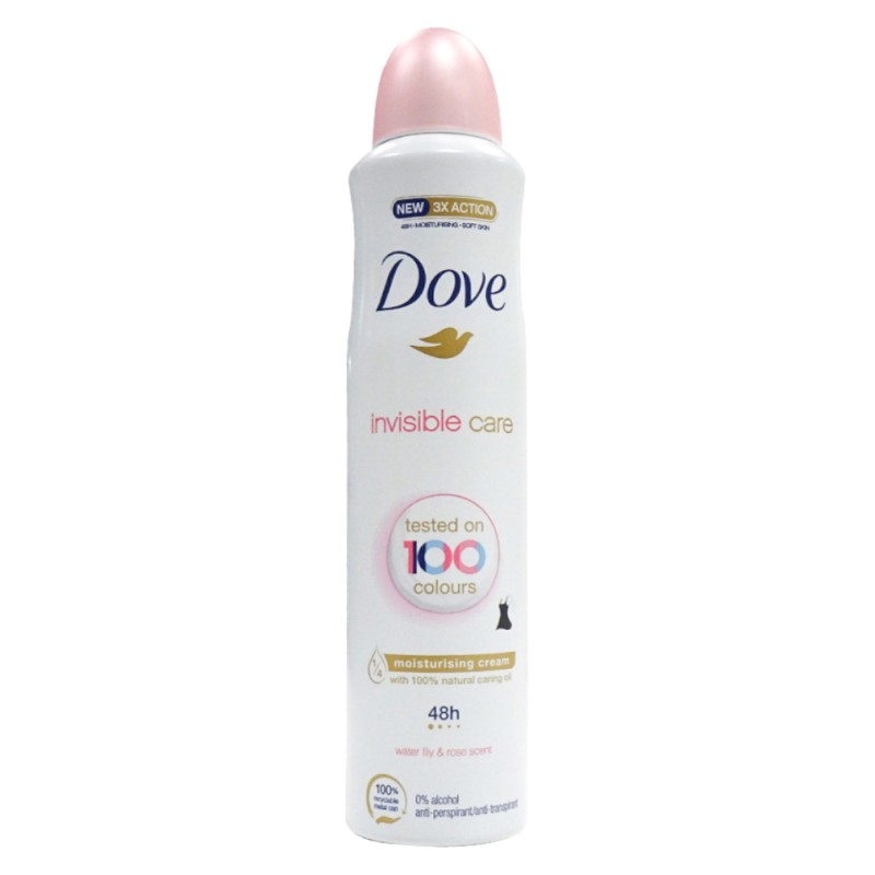 Deodorant Spray Dove Invisibile Care Floral, 250 ml