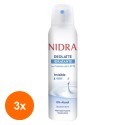 Set 3 x Deodorant Spray Nidra Deolatte Idratante cu Proteine din Lapte, 150 ml