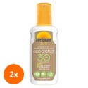 Set 2 x Lotiune Spray pentru Protectie Solara Elmiplant Sun Milk Eco Protect, SPF 30, 150 ml