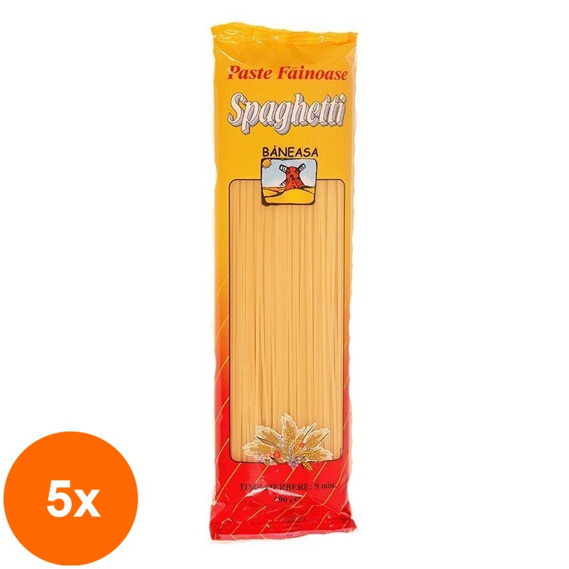 Set 5 x Paste Baneasa Spaghetti 500 g