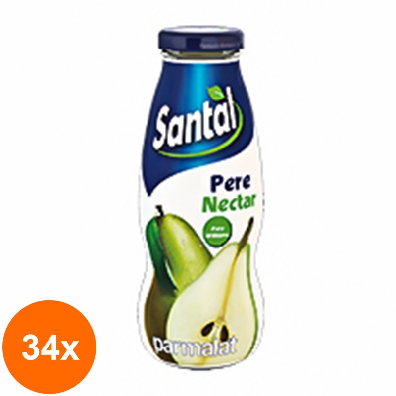 Set 34 x Nectar de Pere 50%, Santal, 0.2 l