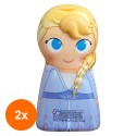 Set 2 x Gel de Dus si Sampon Frozen II Elsa, cu Figurina 1D, 400 ml