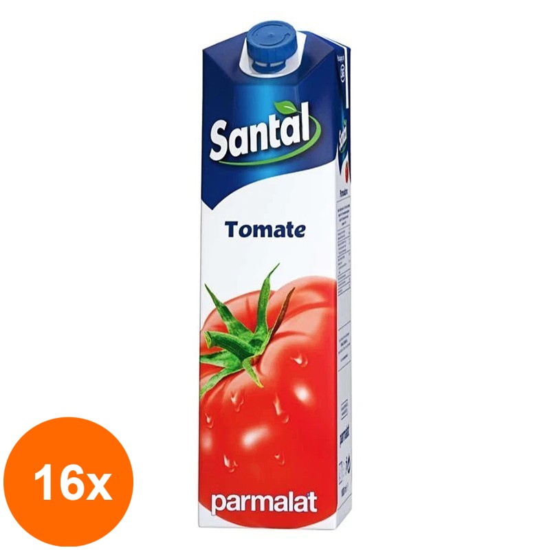 Set 16 x Suc de Tomate 100%, Santal, 1 l