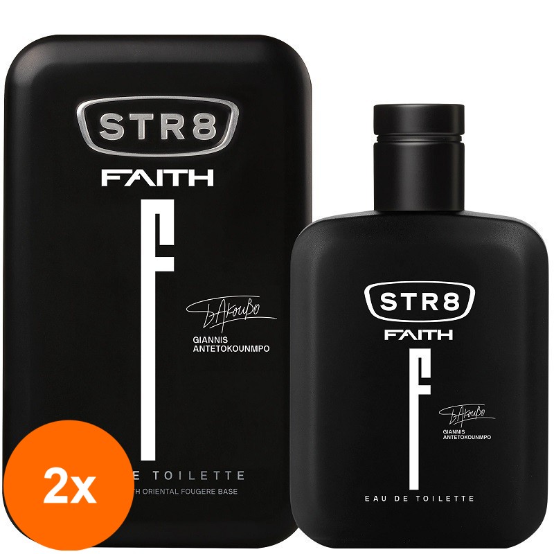 Set 2 x Apa de Toaleta Str8 Faith 100 ml