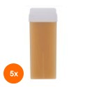 Set 5 x Ceara Epilatoare, Aplicator Lat, Beta-caroten, Roial, 100 ml