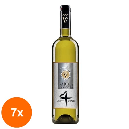 Set 7 x Vin Alb Sarica Essentia Sauvignon Blanc, 0.75 l...