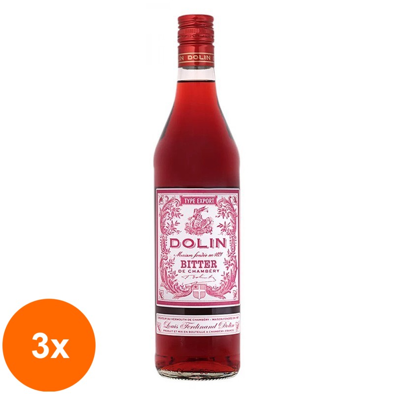 Set 3 x Bitter Dolin 16% Alcool, 0.75 l
