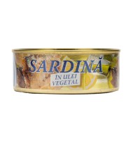 Sardine in Ulei Vegetal Mareea, 240 g
