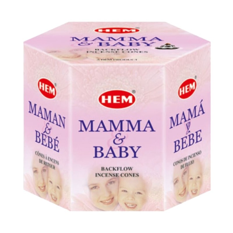 Conuri Parfumate Backflow, Mamma Baby