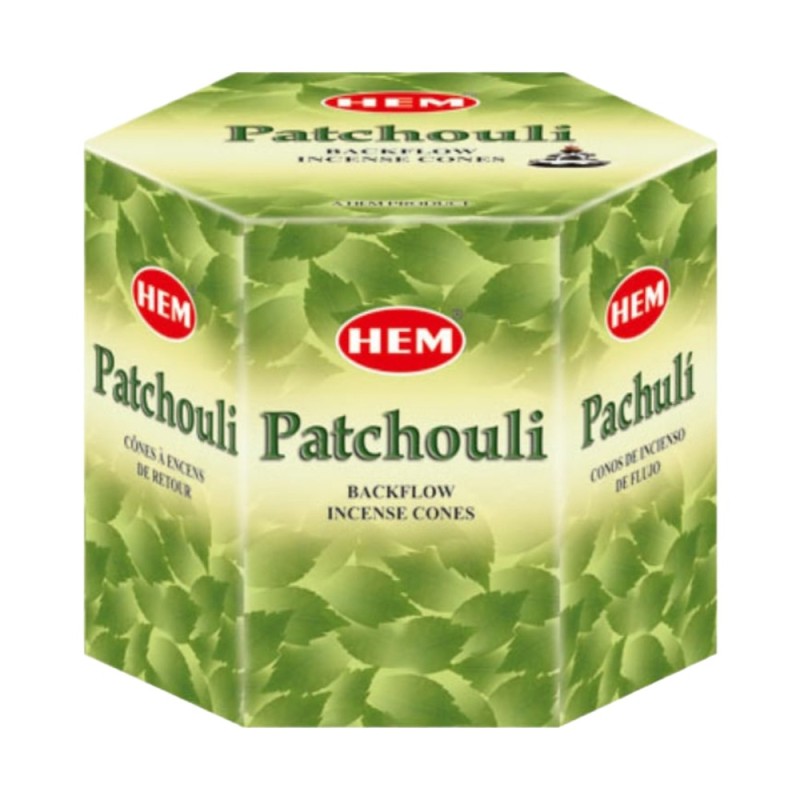 Conuri Parfumate Backflow, Patchouli