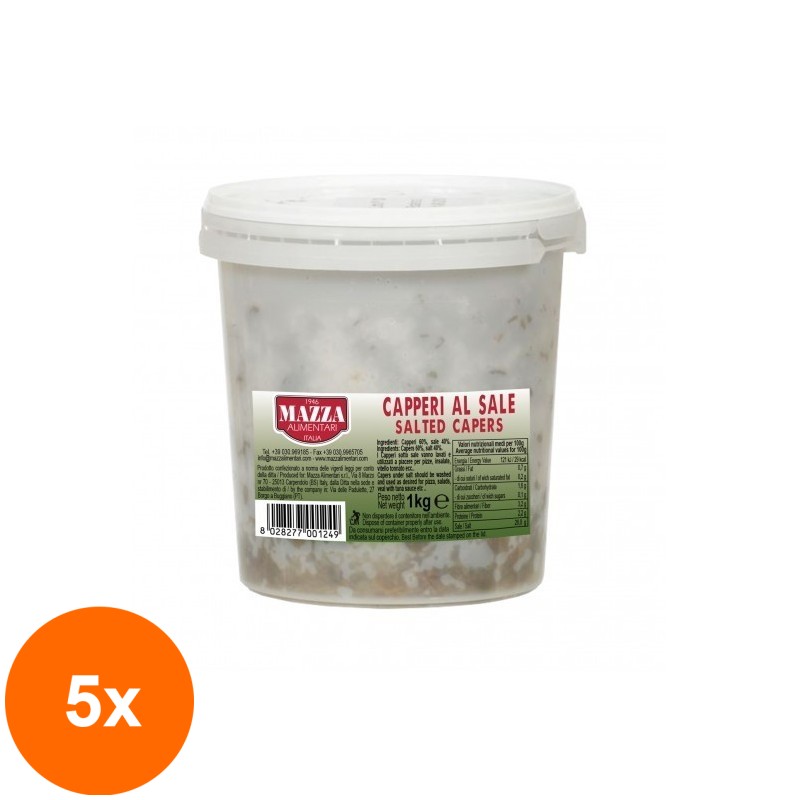Set 5 x Capere in Sare, Mazza, 1000 g