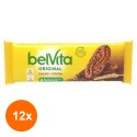 Set 12 x Biscuiti cu Cereale si Ciocolata Belvita Start, 50 g