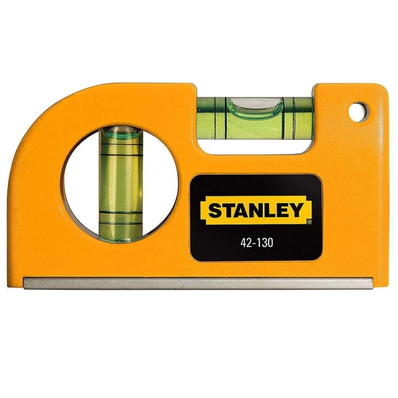 Nivela Magnetica de Buzunar, 85 x 47 mm, Stanley