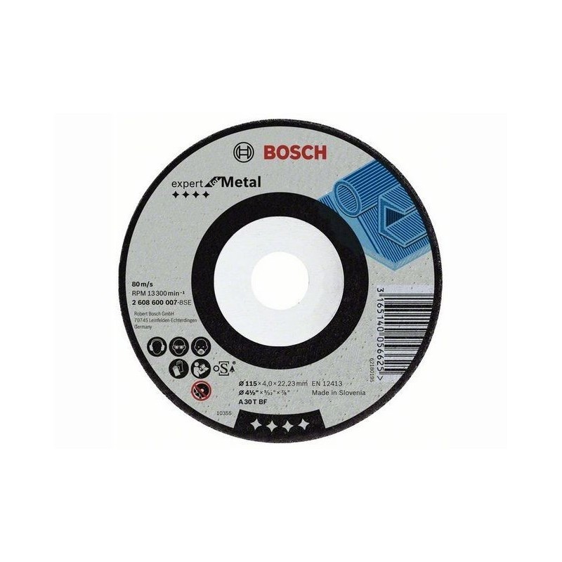 Disc Abraziv Debitare, 125 x 6, Bosch