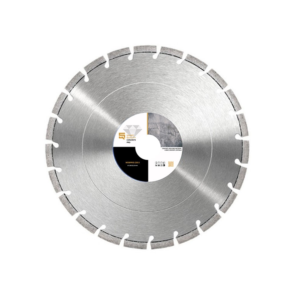Disc Diamantat BetonPRO, 230 x 22, 23, pentru Beton Agregat, Armat, Vechi, SQ