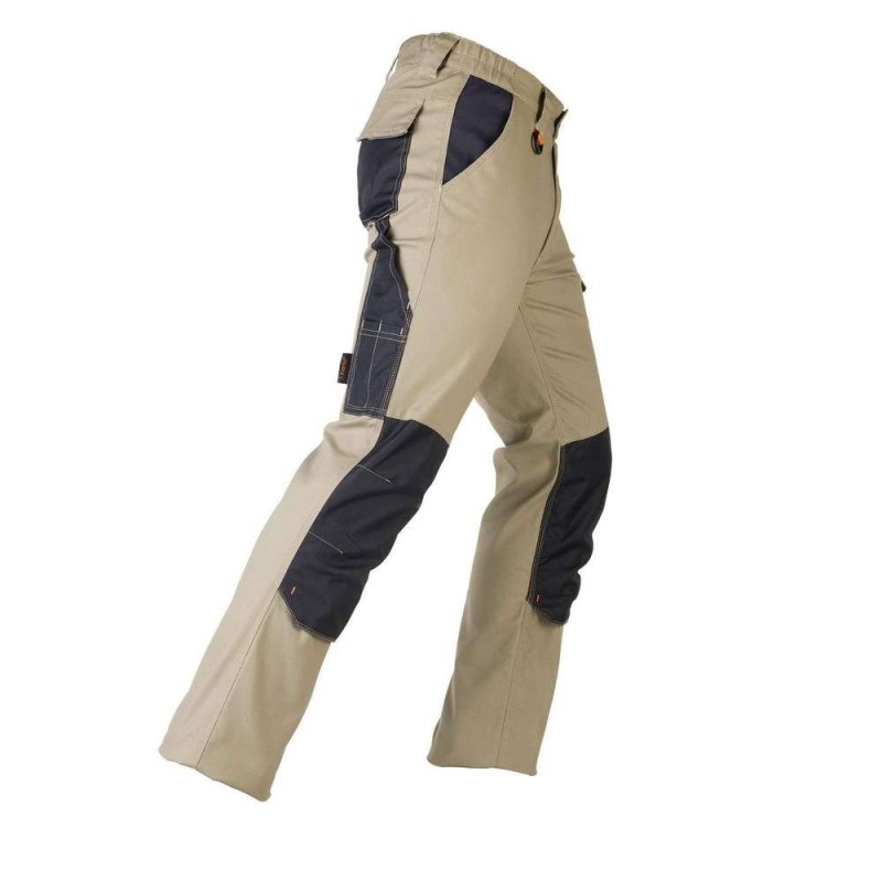 Pantaloni Tenere Pro, Bej-Albastru, Masura XL, Kapriol