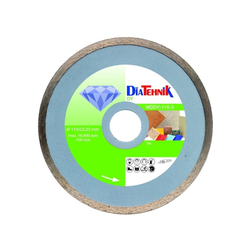 Disc Diamantat DY, 125 x 22,23 mm, pentru Ceramica, SQ