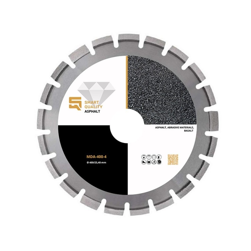 Disc Diamantat Asphalt 300 x 25,4 mm pentru Asfalt si Materiale Abrazive, SQ