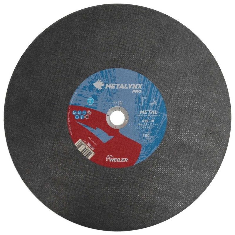 Disc Abraziv Bebitare Professional, 400 x 3.2 mm, Metal, SW