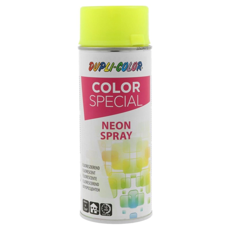 Spray Vopsea Fluorescenta, Neon Galben, Cod 651519, 400 ml, DupliColor