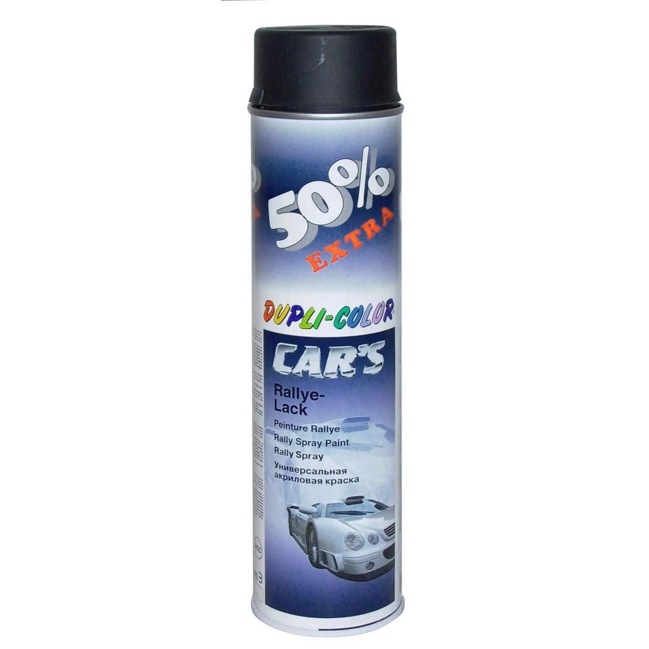 Spray de Masini, Vopsea Negru Mat, Cod 693878, 600 ml, DupliColor