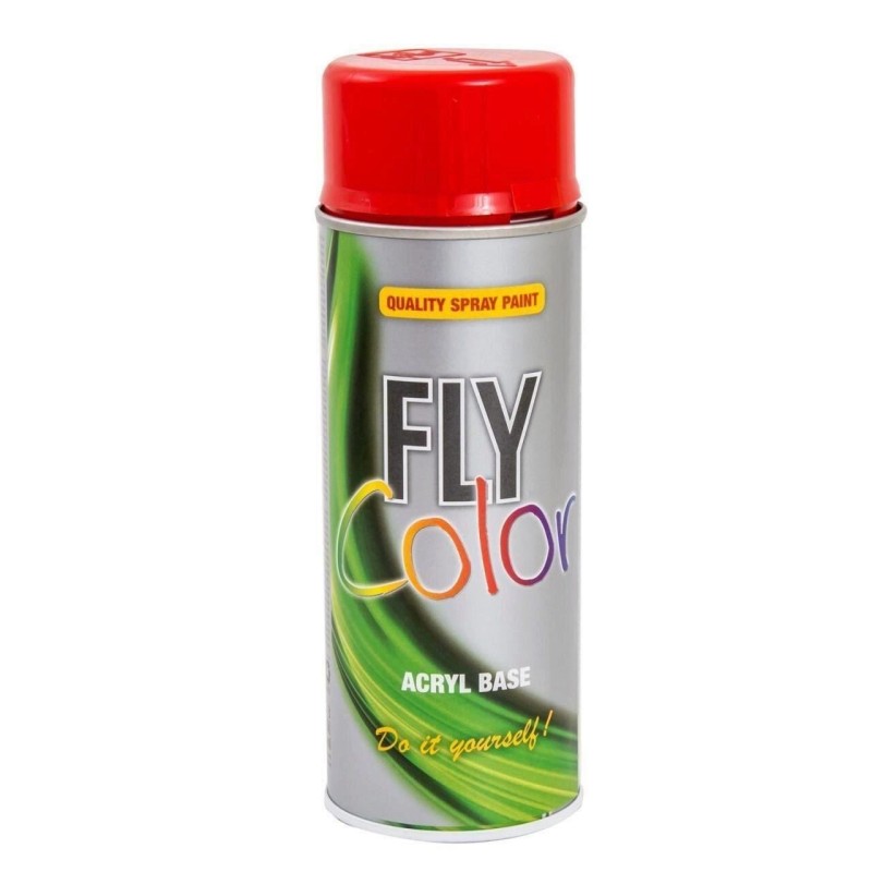 Spray Vopsea Decorativa, Rosu, RAL3020, c.409416, 400 ml, FlyColor